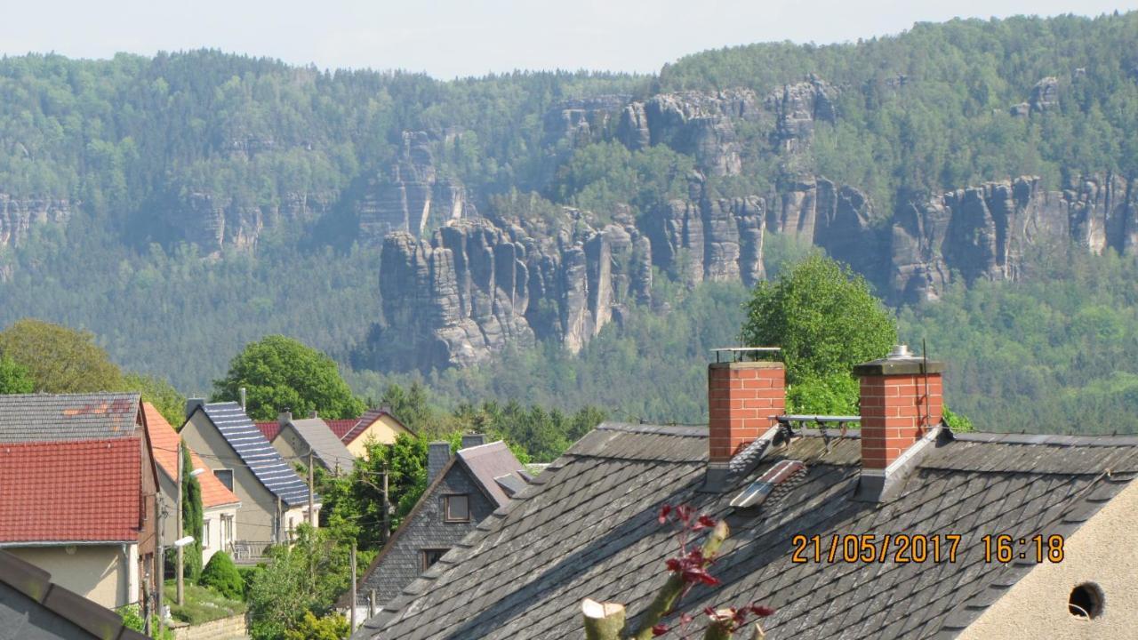 Ferienwohnung Felsblick Mittelndorf Buitenkant foto